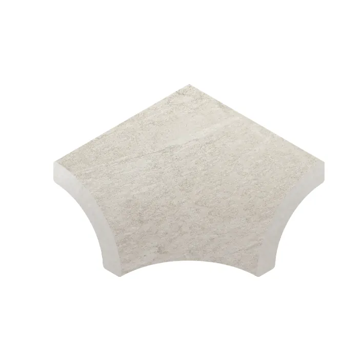 Планка радиальная внутренний угол Marble 401 Siena R9 33х42х50 Kerastep