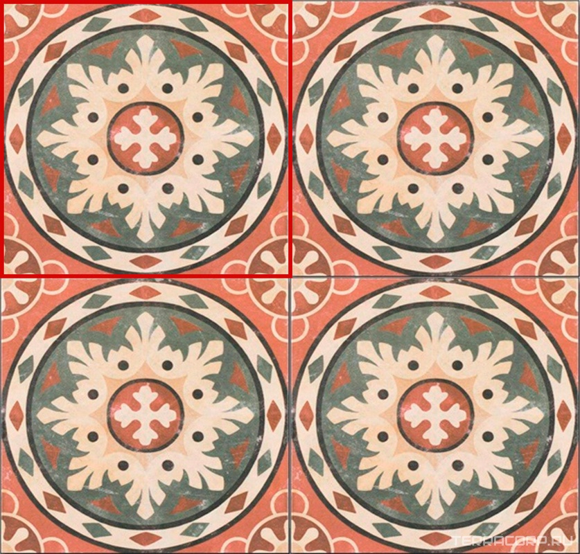 Art Decor DF209 20x20 DeShun Ceramics фото 2