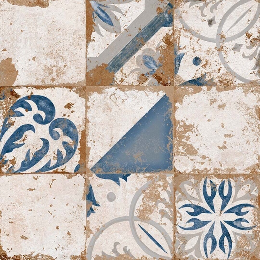 Memory 7 Azul Brillo 58x58 El Molino