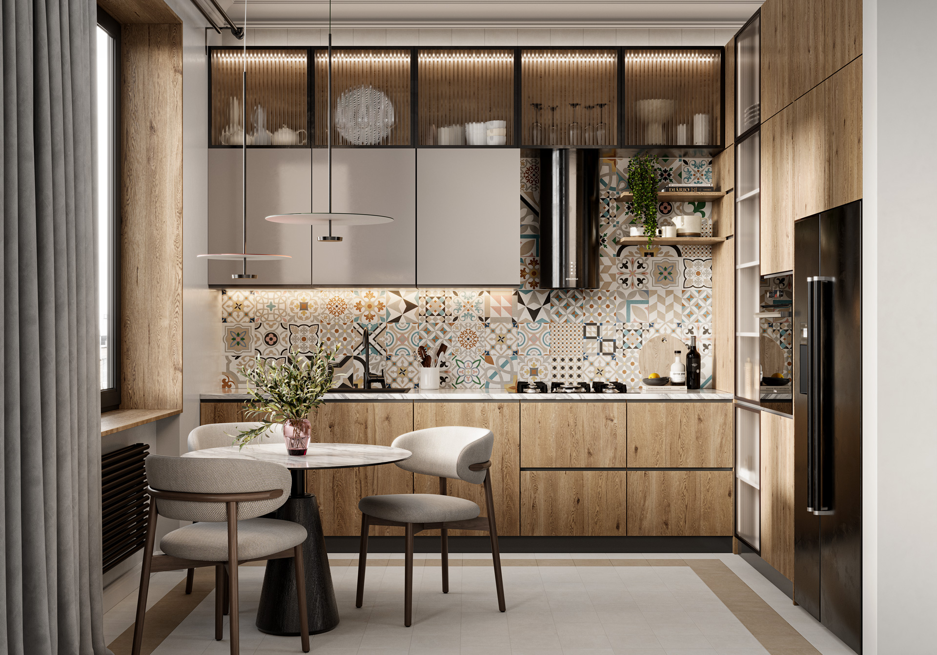 GP2020DNA09 Honey матовый 200x200x8 New Trend