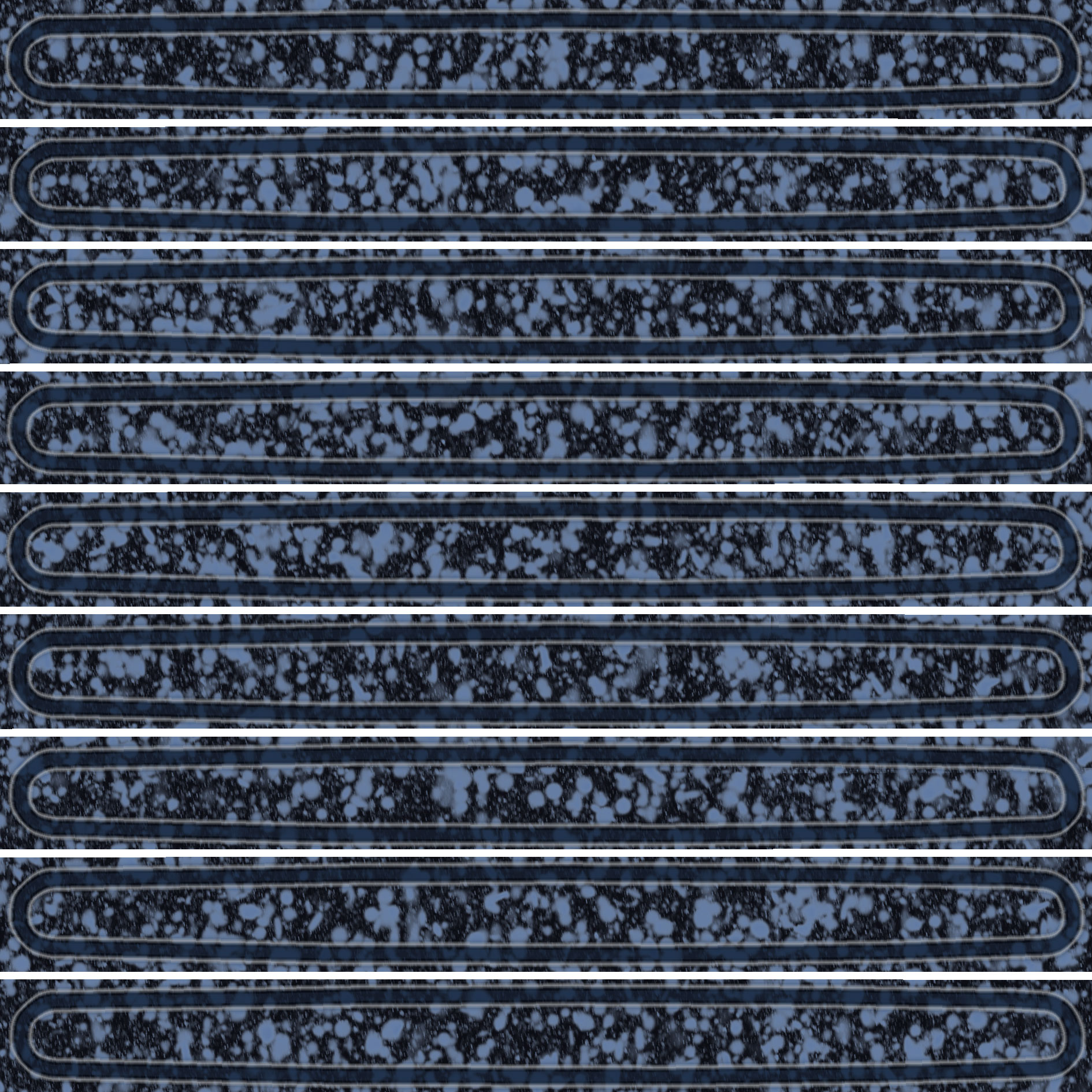 KMD2SOB004BN Декор чипсет Далия синий глянцевый 20x20x0,95 Kerama Marazzi