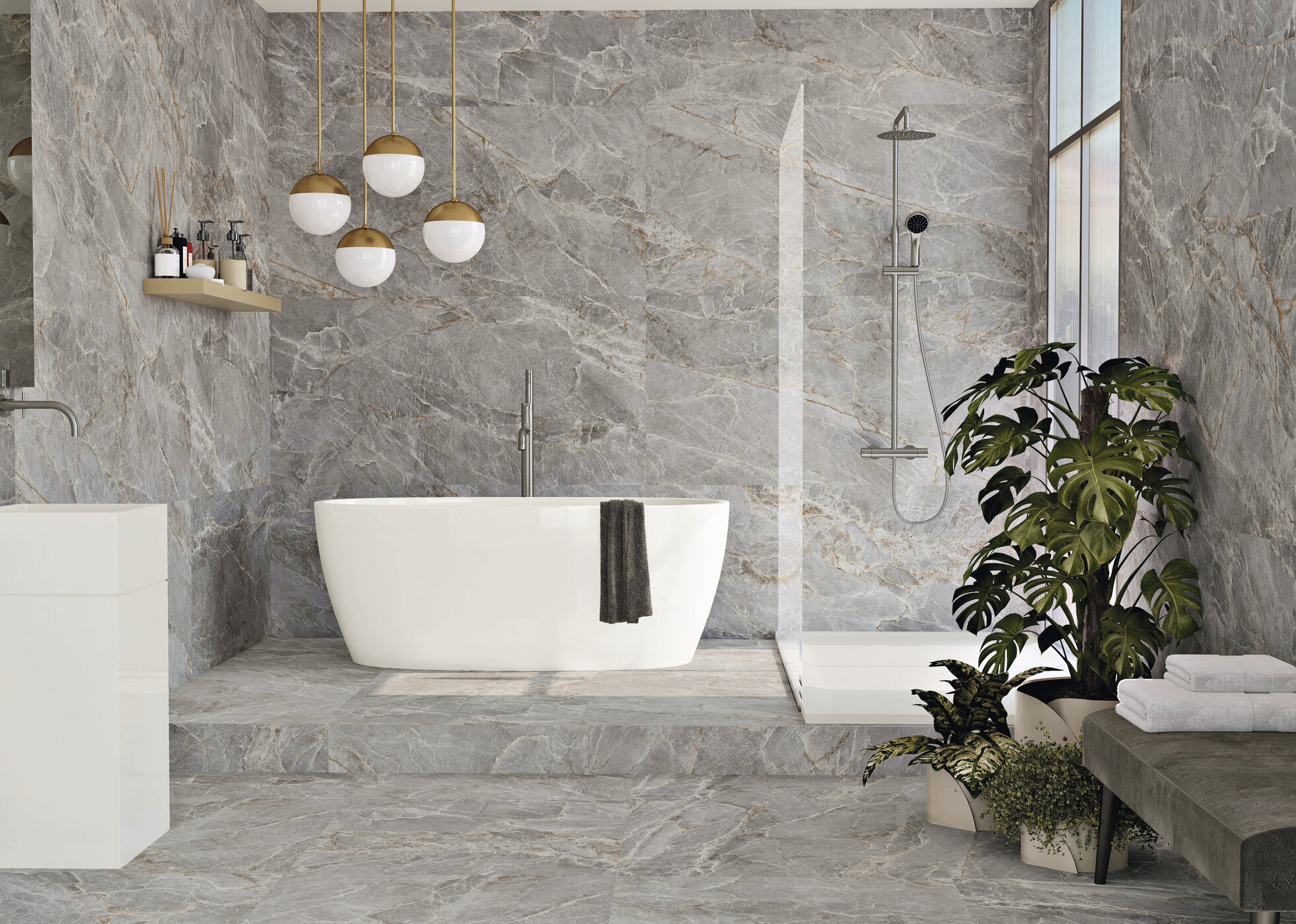 Majestic Grey Silky Matt 60x120 Benadresa