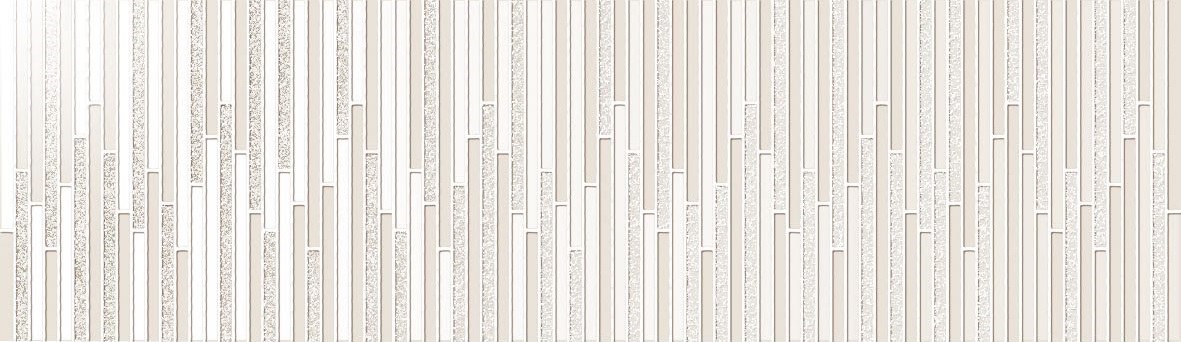 Декор Intuition Shine (из 2 шт) White 58*100 Ibero