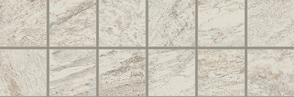 610090001118 Alpi Bianco Fascia Mosaico 10х30 ColiseumGres