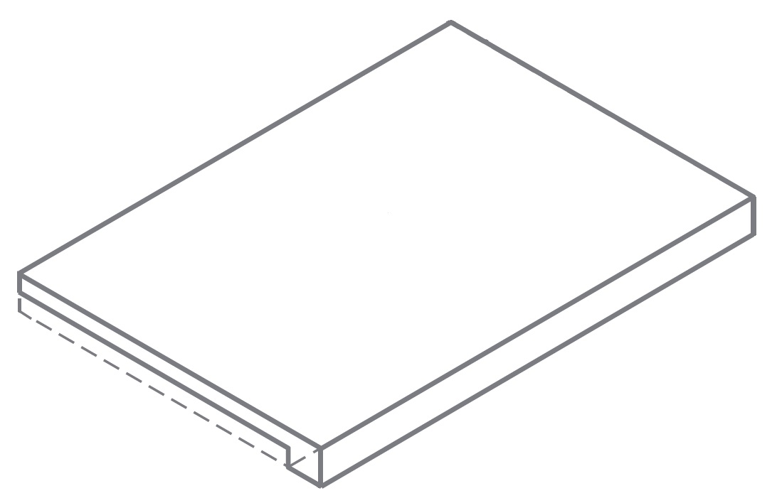 620070003077 Forum Stone Desert Scalino Frontale 33x80 Italon