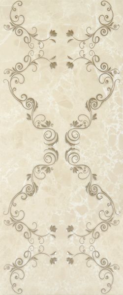 Bohemia brown decor 03 25x60 Gracia Ceramica