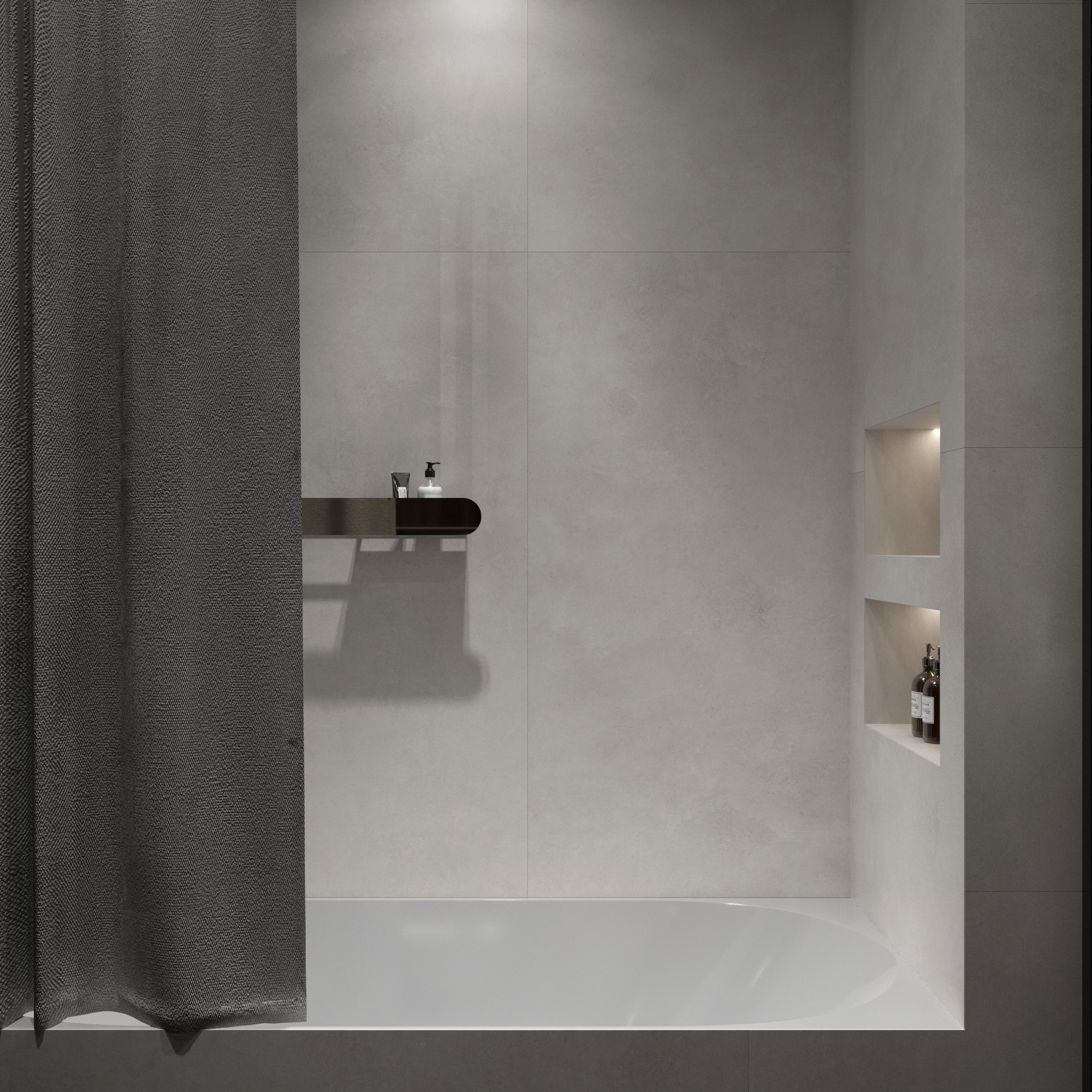 CZ-RT05-B Cement Silver Grey Matt Rustic 80x160 Creanza
