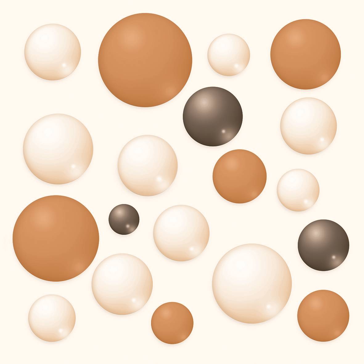 3D Gold Ball 60x60 SotGres