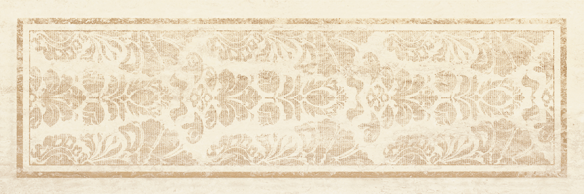 Cassinia Beige Arabeska RT 25x75 Paradyz