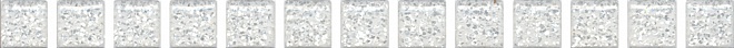 POF001 Карандаш Бисер белый серебро 20*1.4 Kerama Marazzi