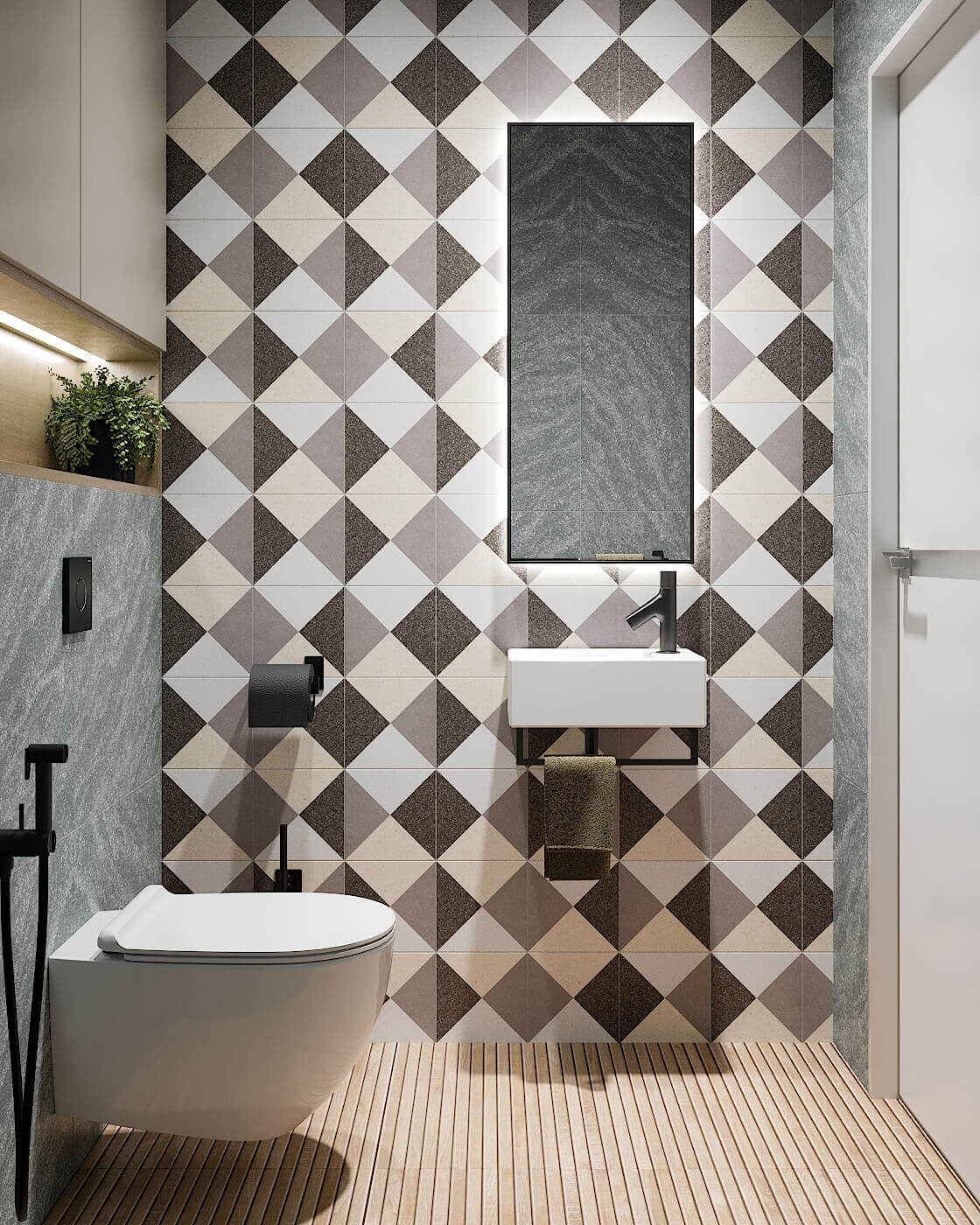 Artwood Chevron Nut R11 120x60 Ibero