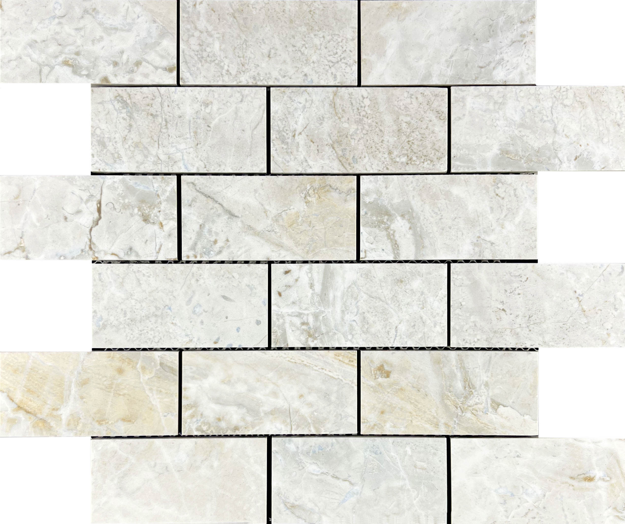 Mosaic Lumix White Brick Bone 346x297 Velsaa