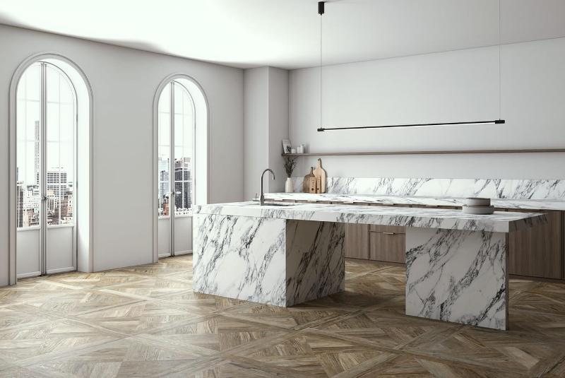 Arabescato White Soft Matt 160x320 TAU Ceramica