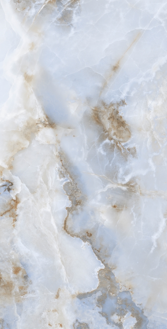 Monty Onyx Azzul Glossy 60x120 Modern Tile