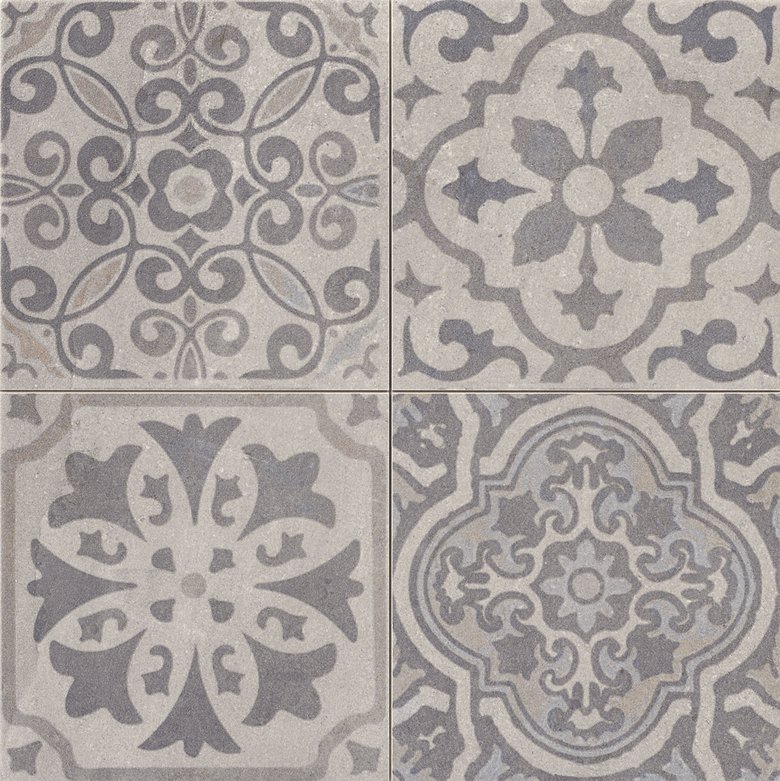 Skyros Deco Gris 44.2x44.2 Realonda