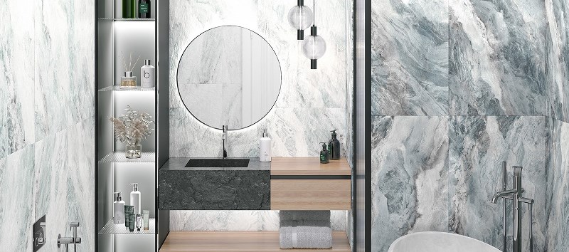 D12058M Waterfall Sand 120x60 Delacora