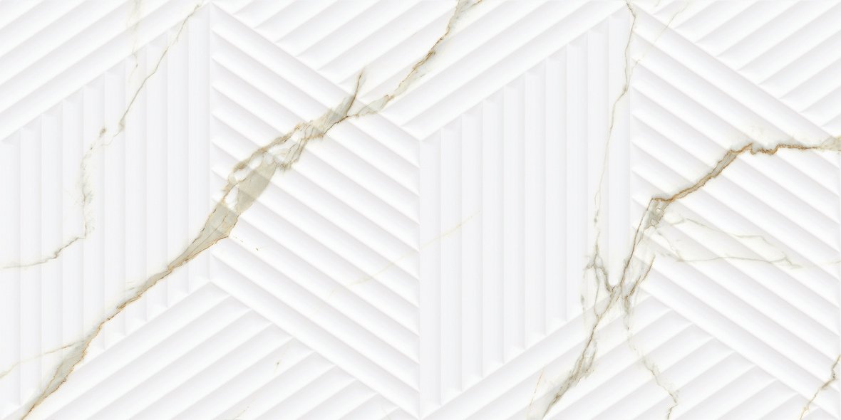 LE63063B-F53 Bianco Carrara Classico Cubo Rectificado 30х60 Artecera