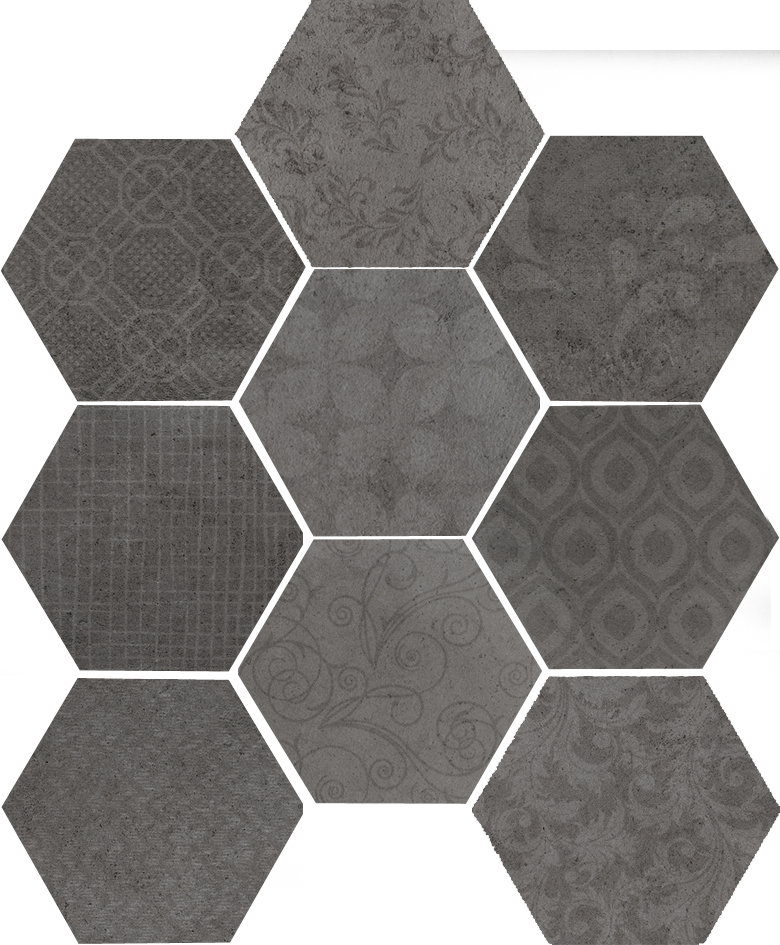 1047249 RIABITA ESAGONA FABRIC INDUSTRIAL 24x27,7 Serenissima Cir