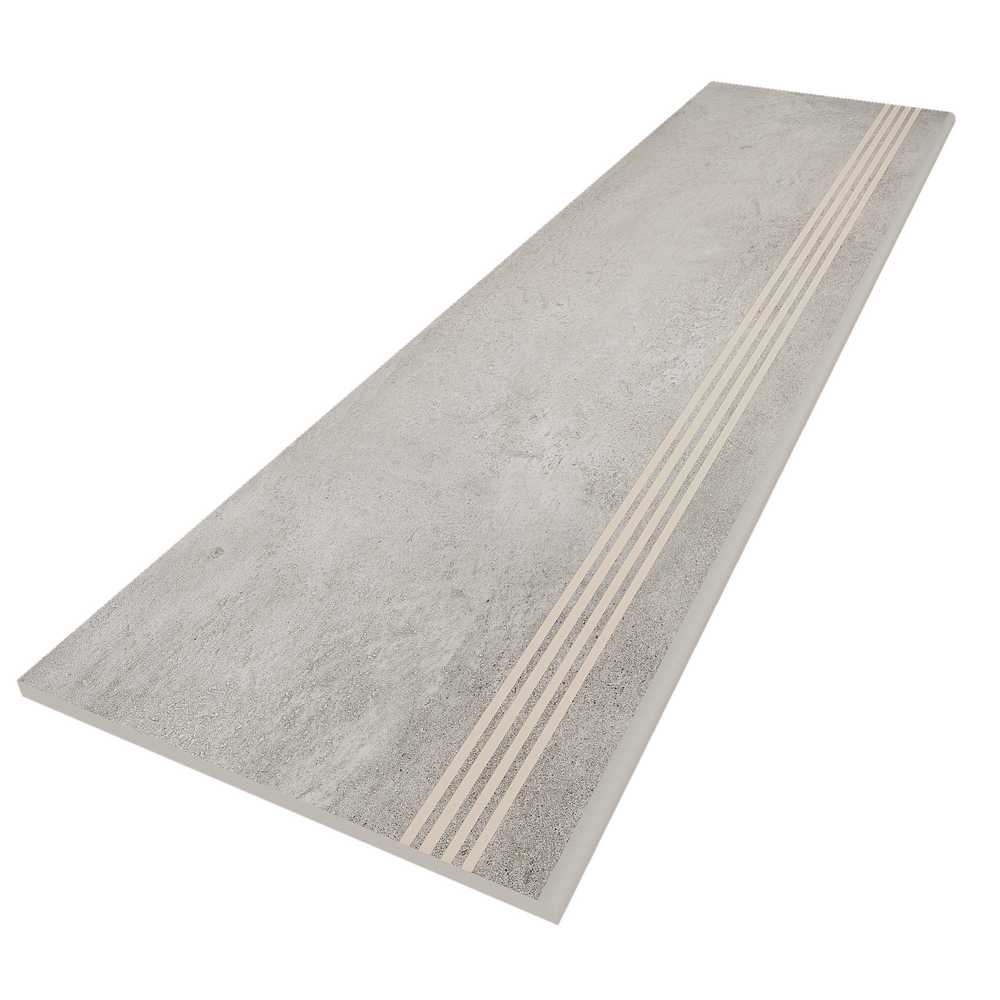 Ступень TF01 Traffic Серый Неполированная с насечками 30x120x9 Estima