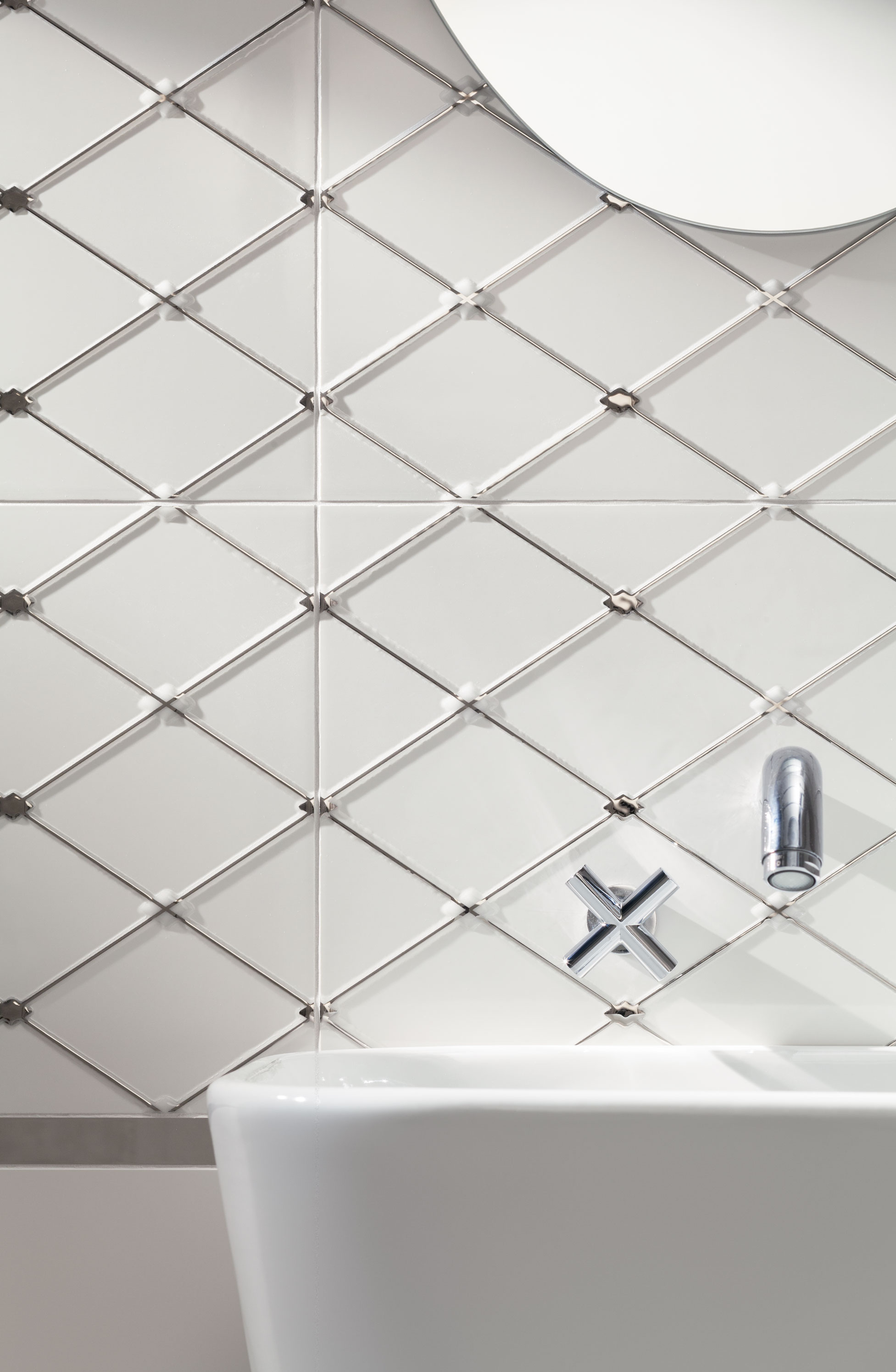 Senza White 44.8x44.8 Tubadzin