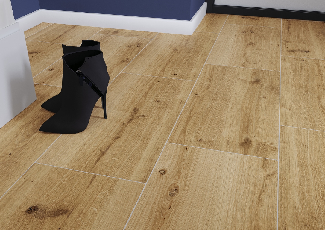 WS5A156 Плинтус Woodhouse темно-бежевый 7x59,8 Cersanit