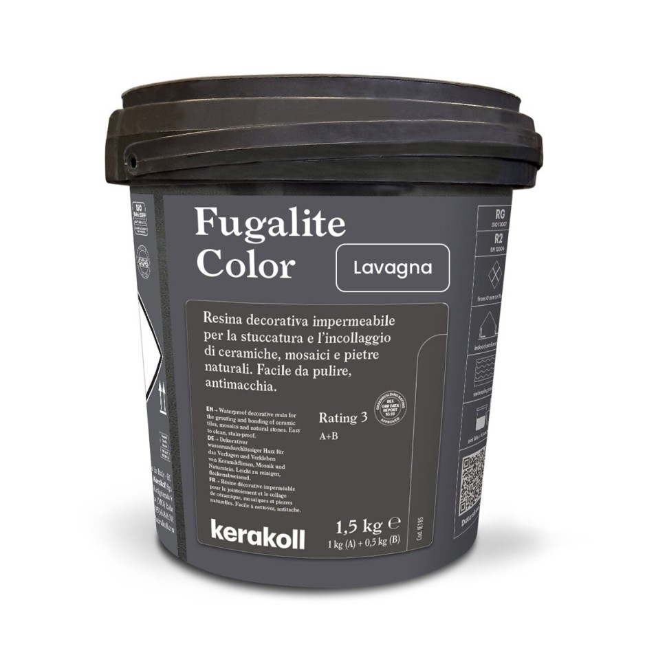 Эпоксидная затирка Fugalite Color Lavagna 1,5 кг Kerakoll