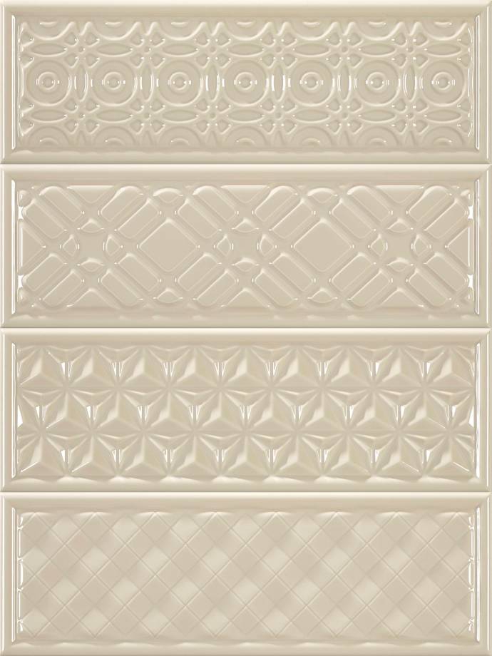 Garden Dec Geometry Crema 10x30 Heralgi