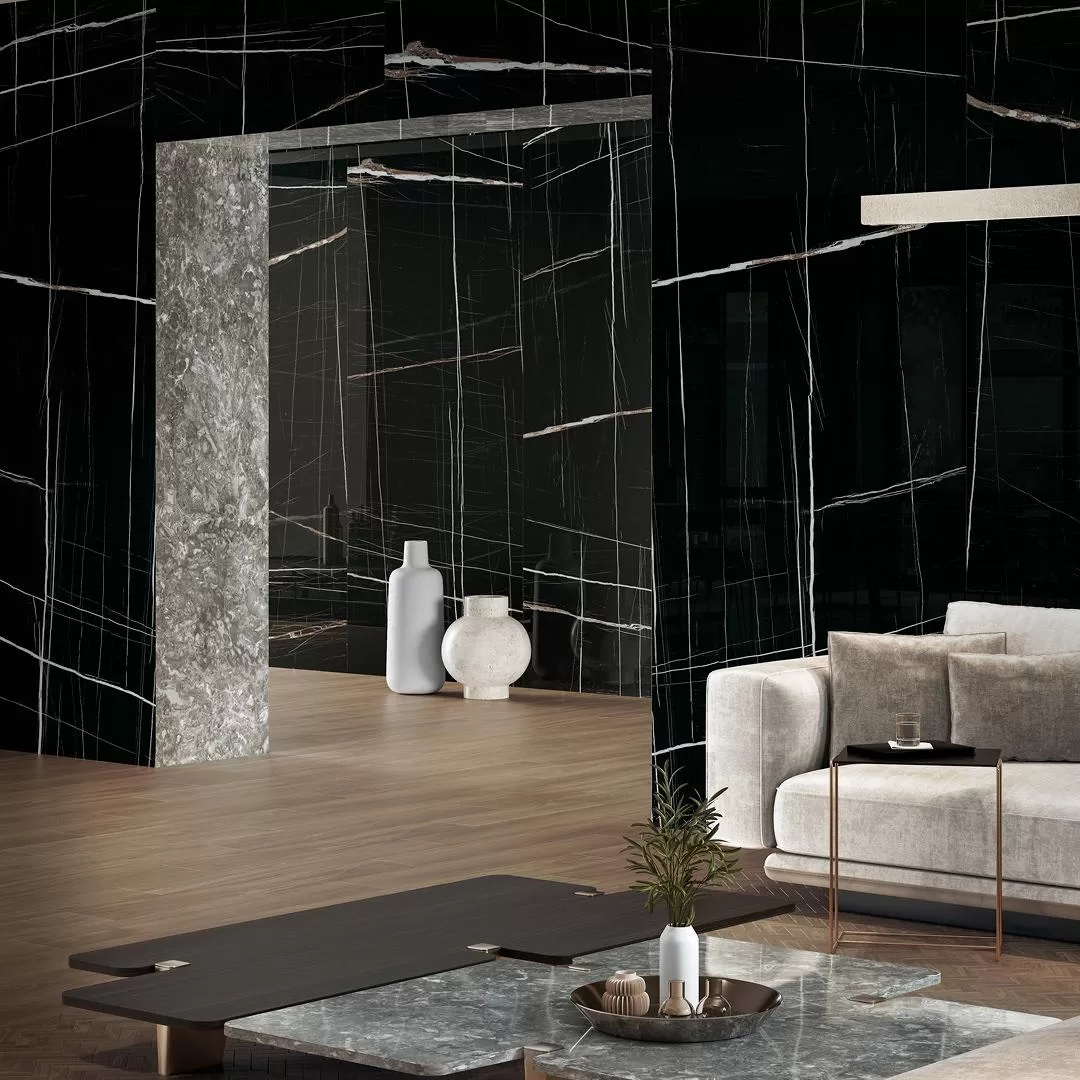 SG072902R6 Сахара Блэк обрезной лаппатированный 119.5x320х6 Kerama Marazzi фото 9