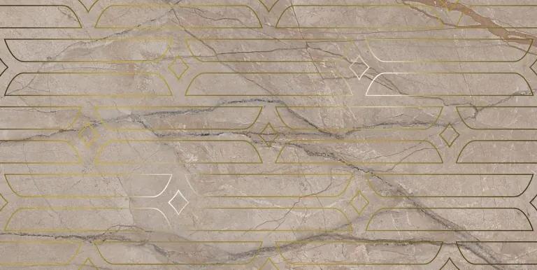 KMD3STA071BR Декор Ифран бежевый светлый глянцевый обрезной 60x119,5x0,9 Kerama Marazzi фото 4