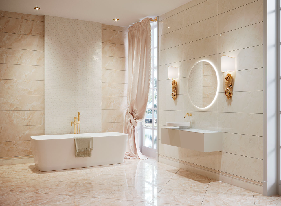 589 Вставка Эрмитаж 9х16 Eurotile Ceramica фото 2