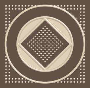 Dekorativní vložka Macedonia Beige neleštěná 5.8x5.8x7 Estima