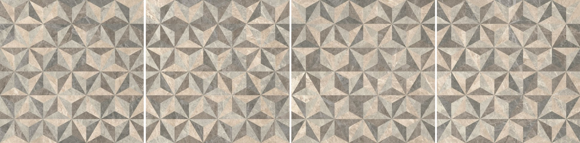 K951369LPR01VTE0 Marmostone Декор Микс Гео 7ЛПР 9мм 60x60 Vitra