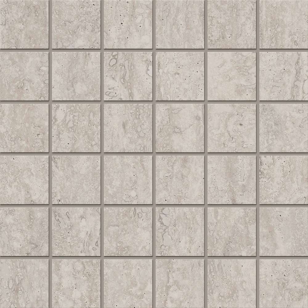 Мозаика RE01 Stride White Неполированный (5х5) 30x30 Estima