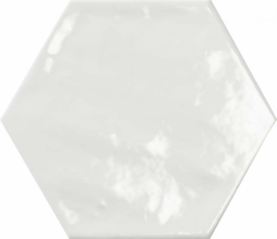 B Chiara blanco hex 20x24 Ecoceramic