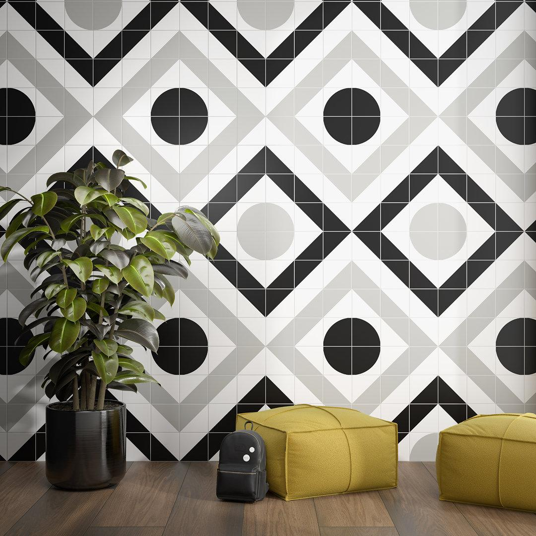 AZ/A010/5009 Декор Теорема 3 матовый 20x20 Kerama Marazzi
