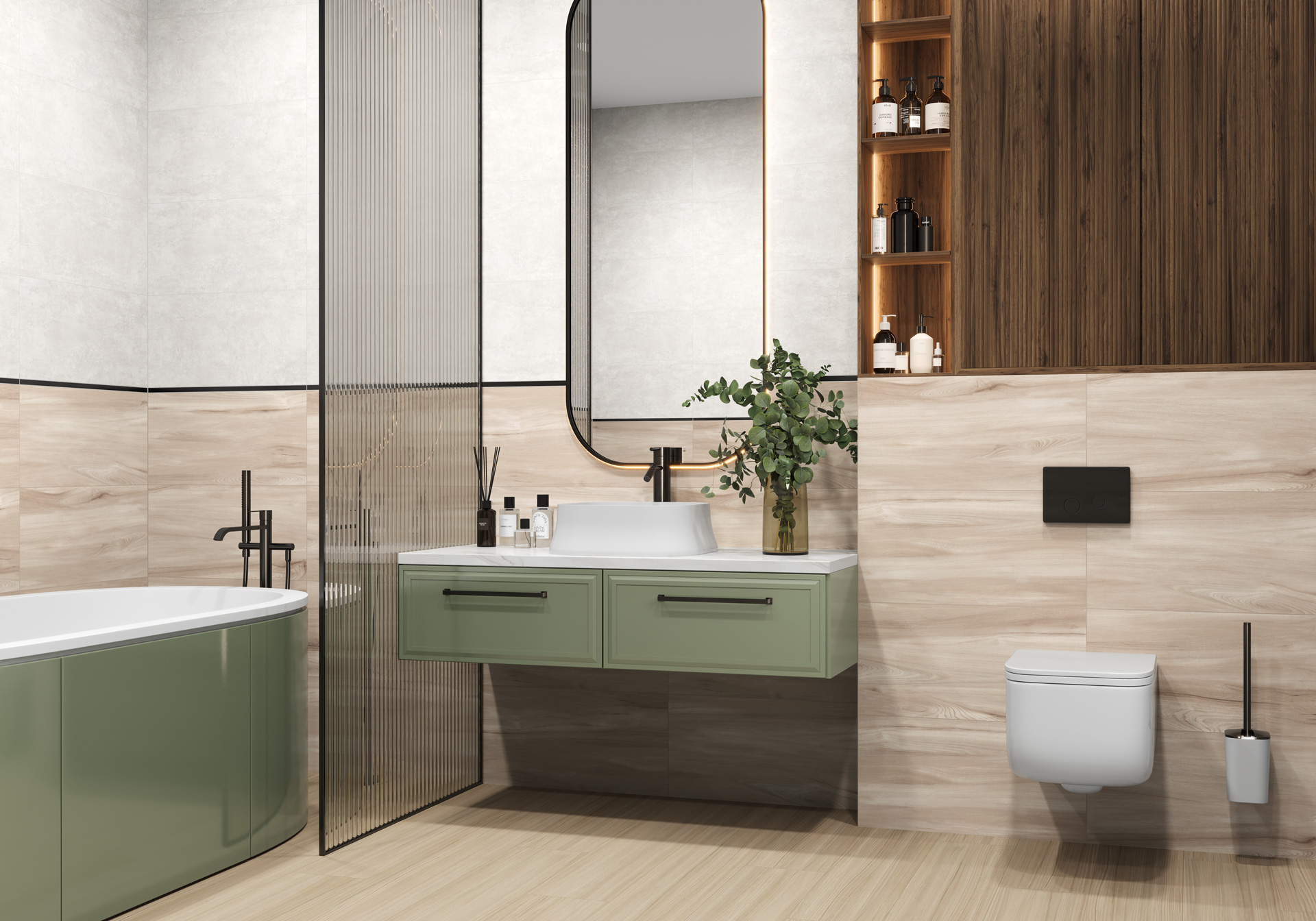GP36LOF25 Lofthome Graphite матовый 300x600x8 Artkera Group