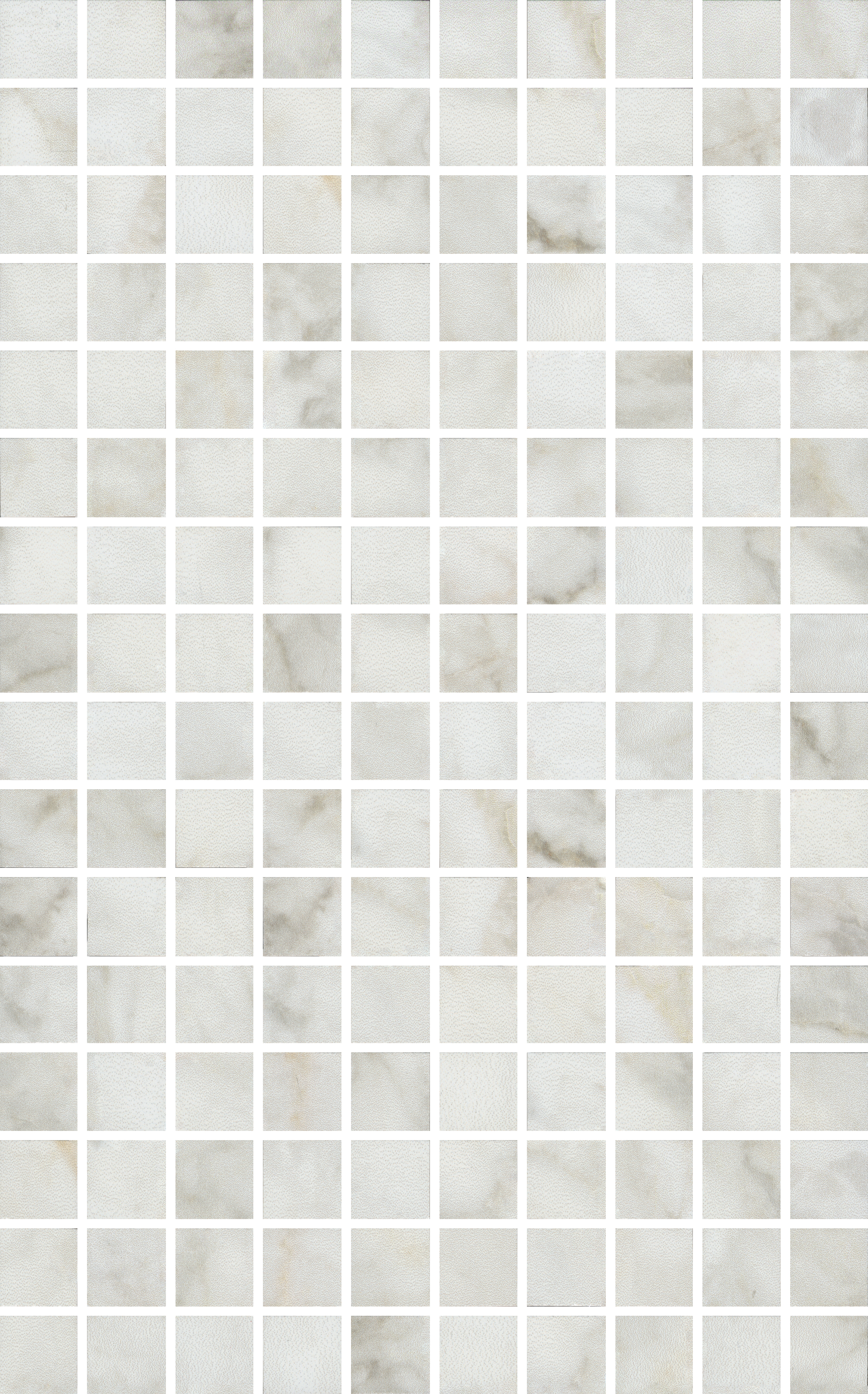 MM6432 Кантата мозаичный белый глянцевый 25x40 Kerama Marazzi