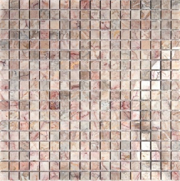 7M059-15P мозаика Мрамор 15x15 305х305 Natural