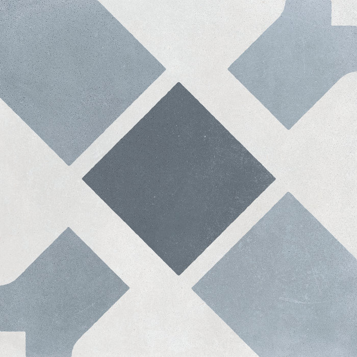 24764 HAVANA WHITE CROSS 22.3X22.3 Peronda