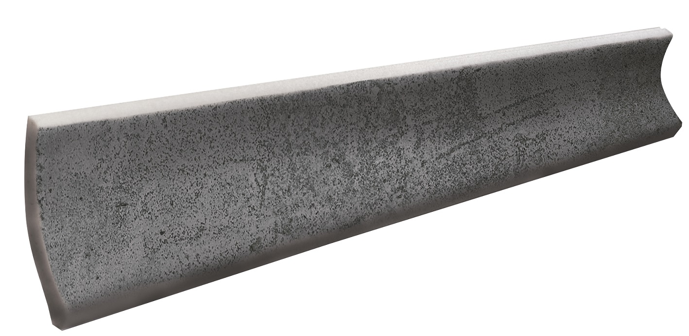 Плинтус радиальный Urban 381 Iron R9 r30 40х330 Kerastep