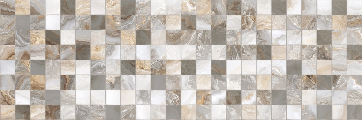 DG10-01 Hypnose Grey Decor 01 glossy 30x90 PrimaVera фото 2