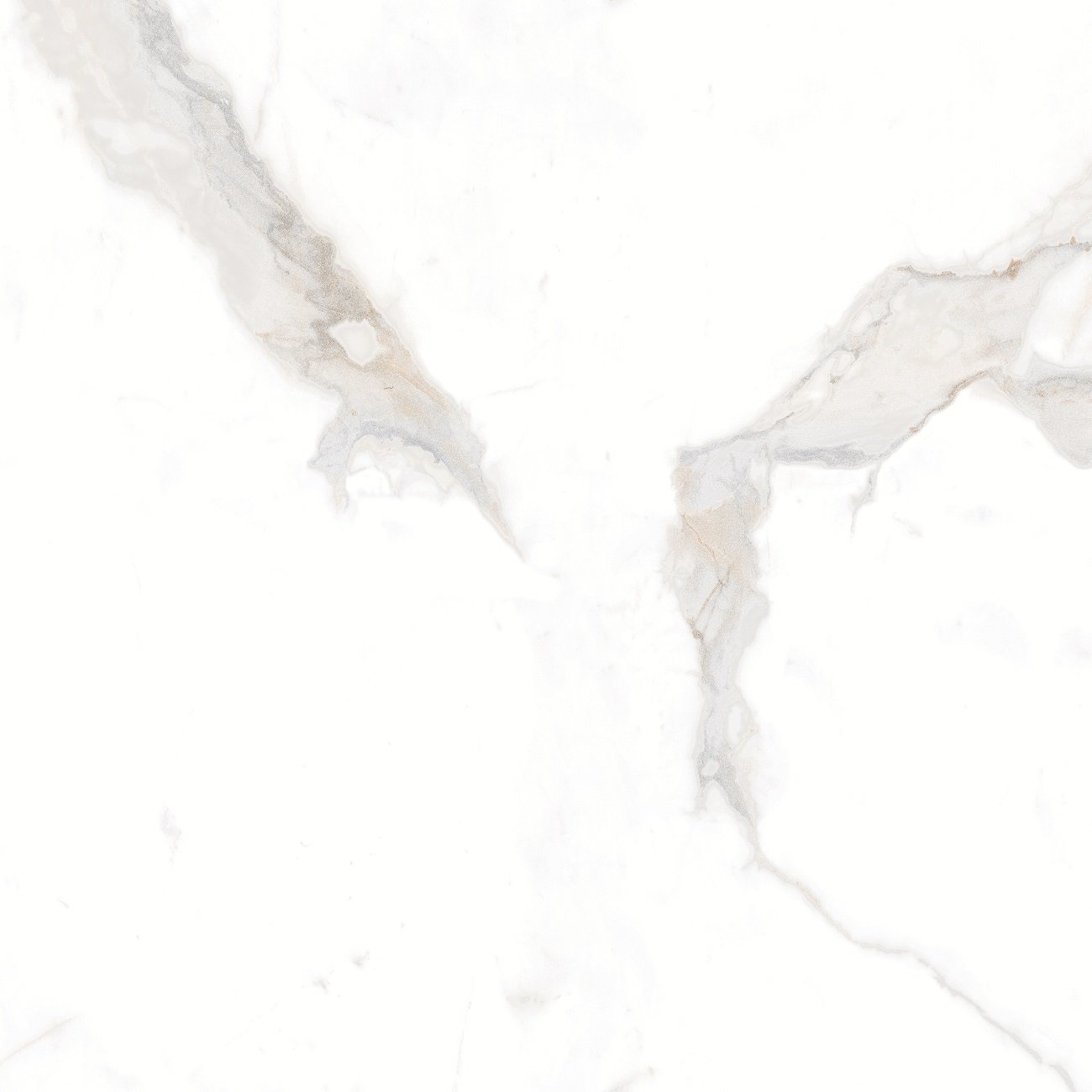 Statuario Marco Shiny Sugar 60x60 Ocean-Ceramic