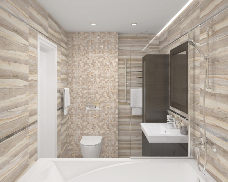 Декор Grace Fancy серый 20х60 Laparet