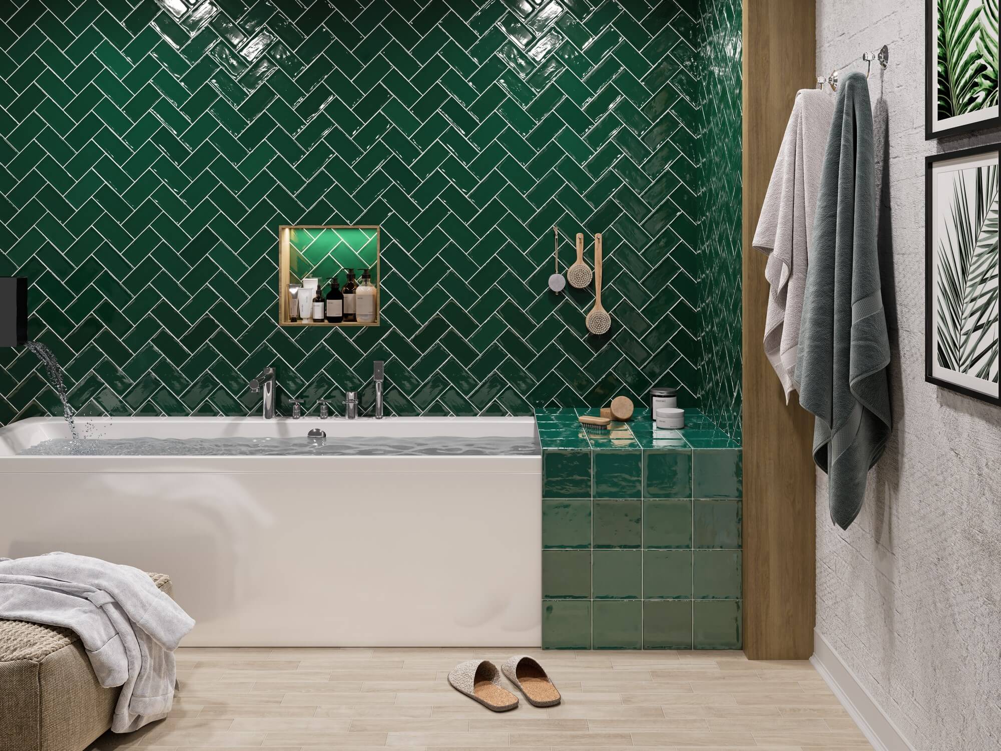 Glamour Burdeos 7,5x15 El Barco фото 3