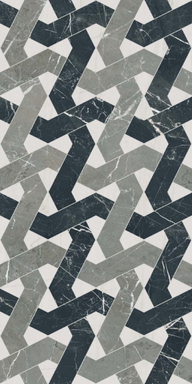 PF60014411 Sensi Fantasy Zigzag Lux 3D Rett 60x120 ABK