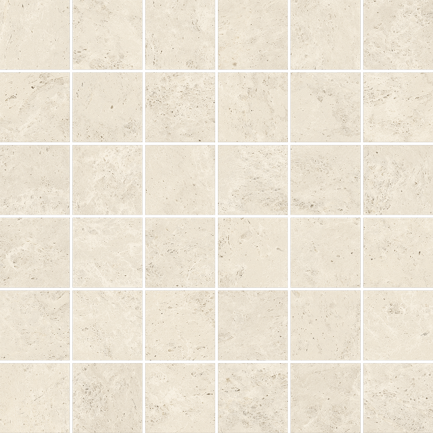 610110000912 Metropolis Royal Ivory Mosaico Nat 30x30 Italon