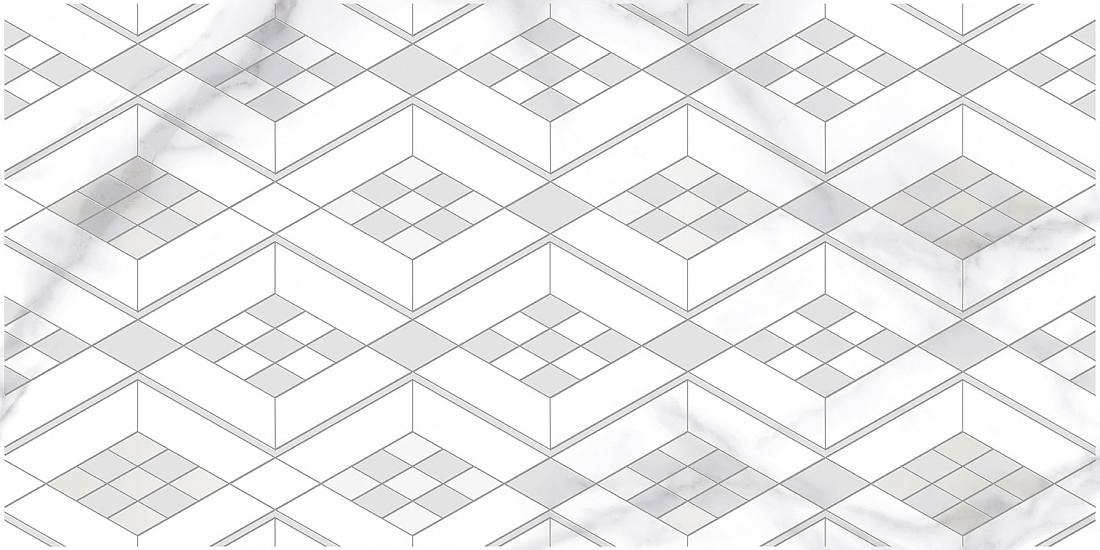 Декор Calacatta Bianco 31.5x63 Керлайф