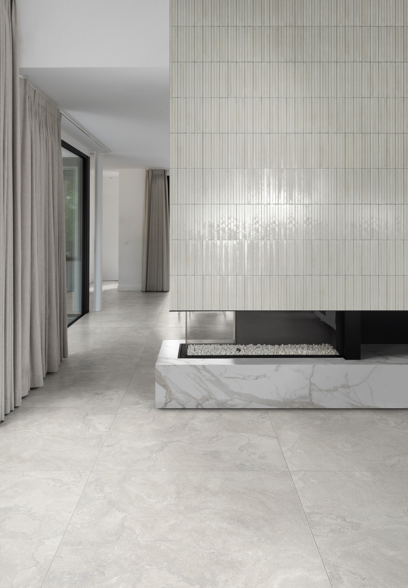 RCUZ Stoneplay Ardesia Antracite Rett 100x100 Ragno Marazzi