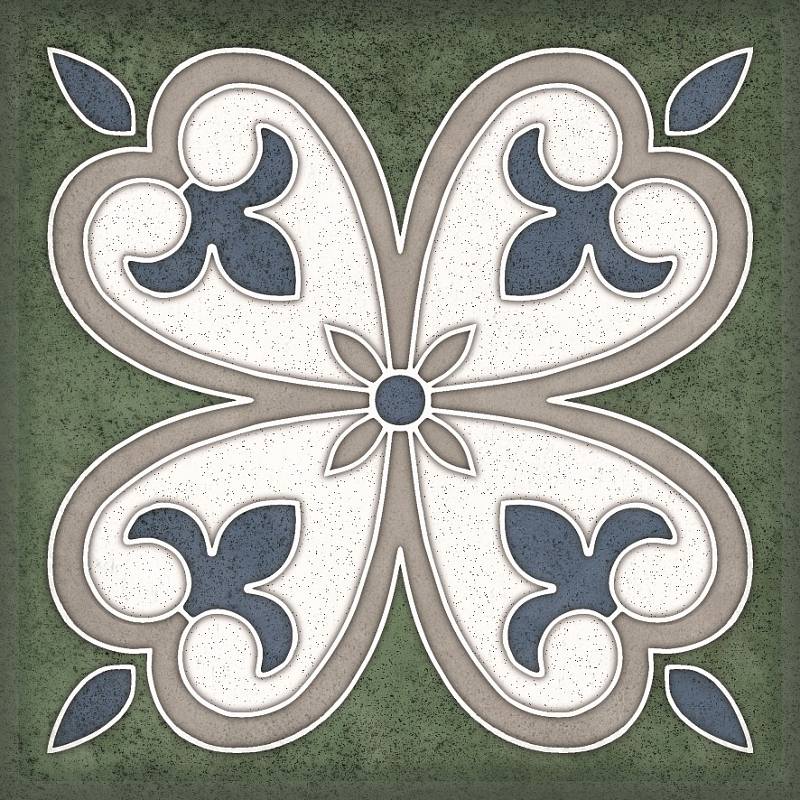 Smalto Decor Verde 4 15x15 Керлайф