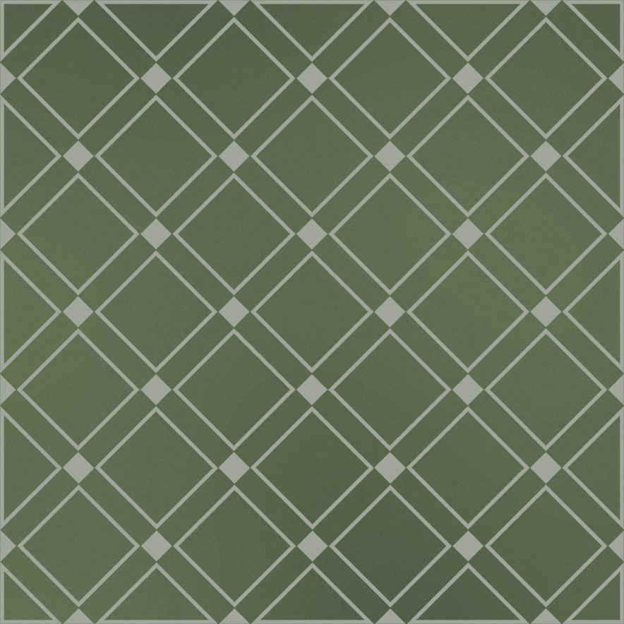 KMD3STA015GN Декор Бахия 1 зелёный глянцевый 9,8x9,8x0,7 Kerama Marazzi